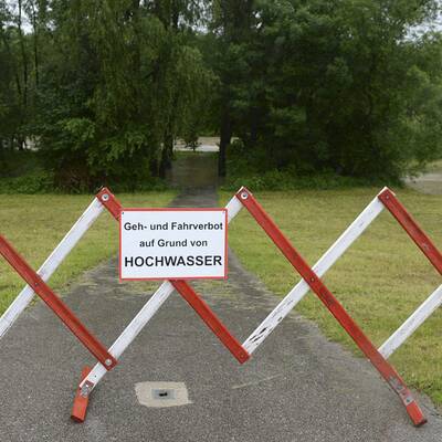 Starkregen überflutet Österreich