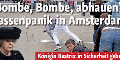 Amsterdam: Massenpanik bei Trauerfeier