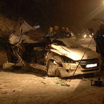 Unfall bei Baden (NÖ)