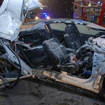 Unfall bei Baden (NÖ)