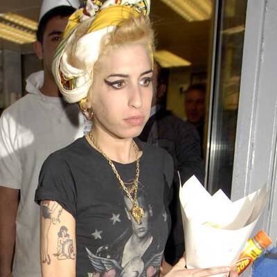 Amy Winehouse ist erblondet