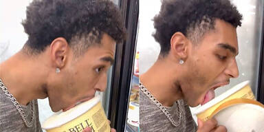 Hammer-Strafe f&uuml;r Ekel-Eisschlecker