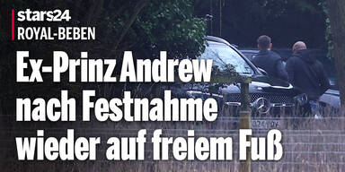 Ex-Prinz Andrew nach Festnahme wieder auf freiem Fuß