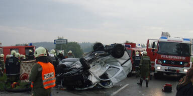 Ein Toter bei Frontal-Crash im Innkreis