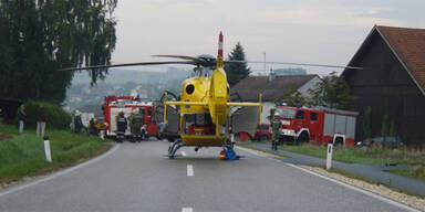 Ein Toter bei Frontal-Crash im Innkreis