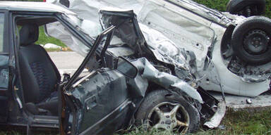 Ein Toter bei Frontal-Crash im Innkreis