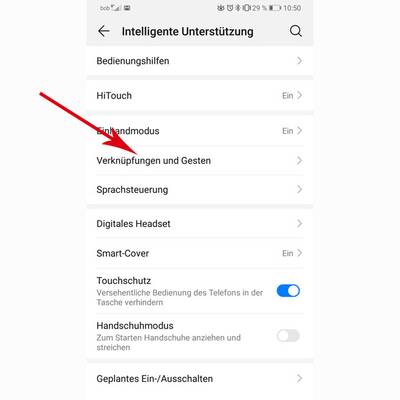Android-Handy per Umdrehen stummschalten
