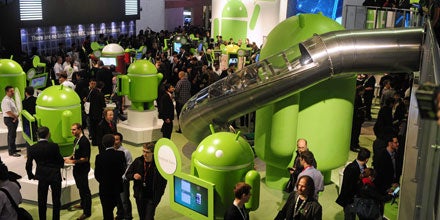 Googles Android weiter auf der Überholspur