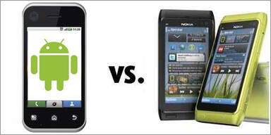 Android zieht erstmals an Nokia vorbei