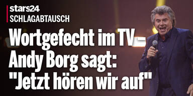 Wortgefecht im TV – Andy Borg sagt: 