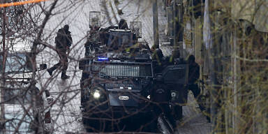 Angriff Polizeistation