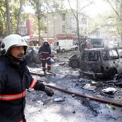 Heftige Explosion in Ankara