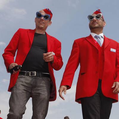 Ankunft Kim Cattrell