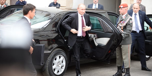 Putin verspricht in Wien Frieden