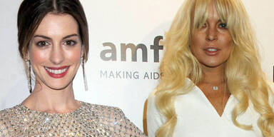 Anne Hathaway, Lindsay Lohan