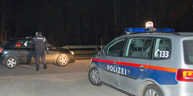 Lenker zückt Waffe bei Polizei-Kontrolle