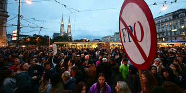 Demo gegen FPÖ