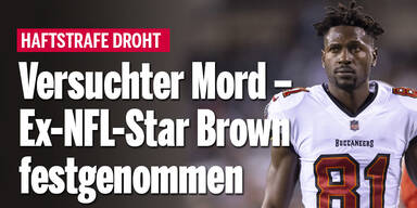 Versuchter Mord – Ex-NFL-Star Brown festgenommen