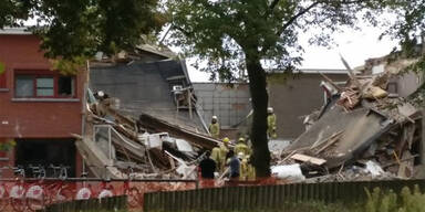 Explosion in Antwerpen: Mehrere Menschen unter Tr&uuml;mmern