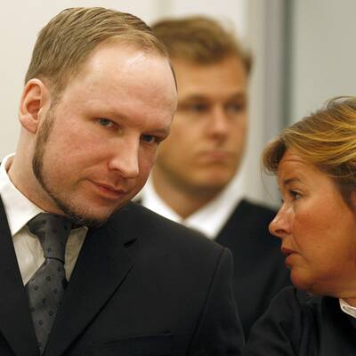Höchststrafe für Breivik: 21 Jahre plus Sicherungsverwahrung