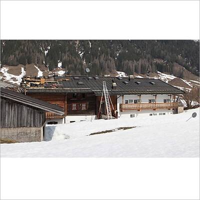 Das Anwesen von Andreas Treichl im Pinzgau