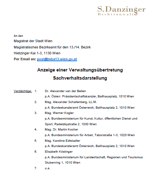 ORF-Party: Alle Politiker angezeigt