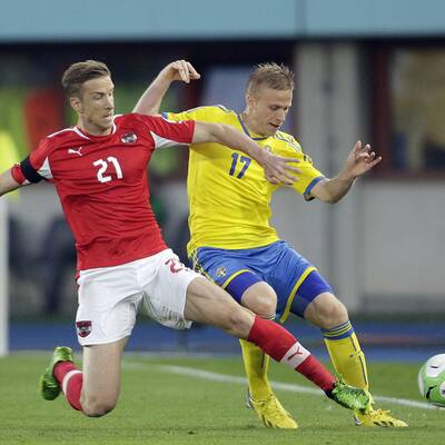 Länderspiel Österreich vs. Schweden 