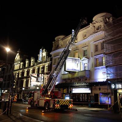 Decke im Apollo-Theater eingestürzt 