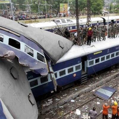 Zugunglück in Indien
