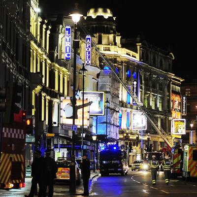 Decke im Apollo-Theater eingestürzt 