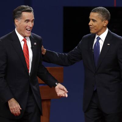 Der US-Präsident und sein Herausforderer treffen zum ersten Mal im TV aufeinander