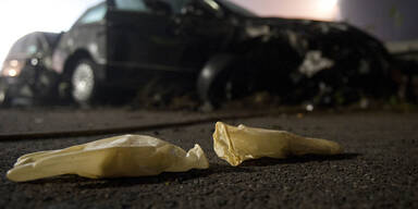 Massen-Crash im Nebel: Acht Tote 