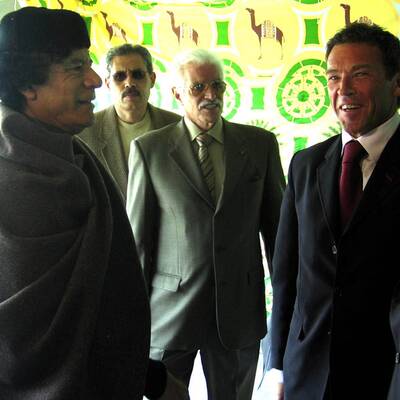 Ein Beduine als Paradiesvogel