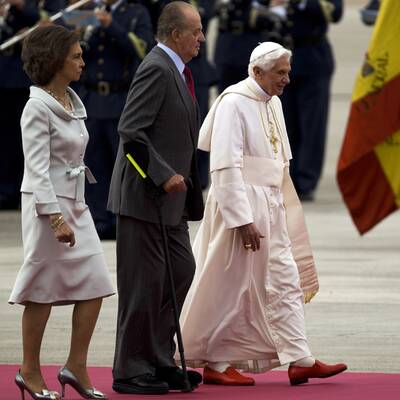 Benedikt XVI. bleibt vier Tage in Spaniens Hauptstadt