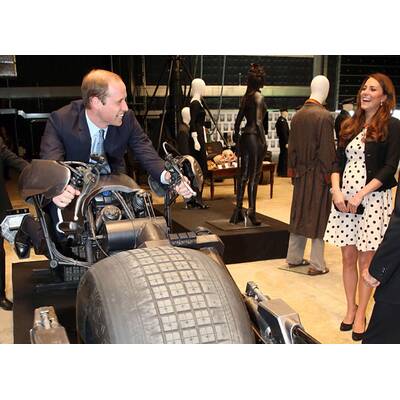 Kate, William & Harry im Harry Potter-Fieber