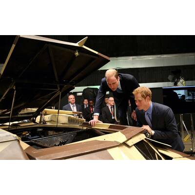 Kate, William & Harry im Harry Potter-Fieber