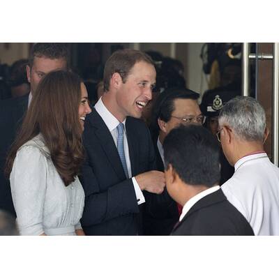 William und Kate erobern Südostasien