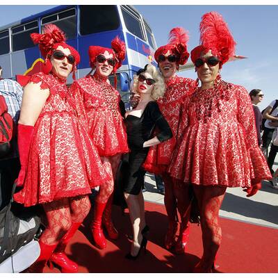 Life Ball: Dier ersten Gäste sind gelandet