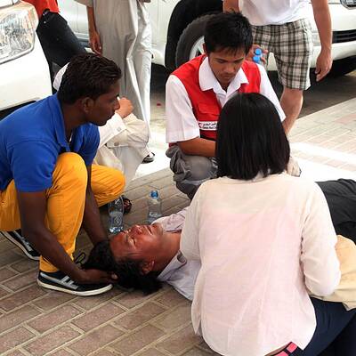 Grausame Feuer-Tragödie in Katar