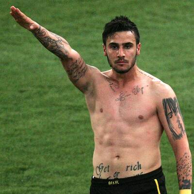 Nazi-Gruß von Katidis schockt Griechenland