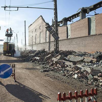 Hunderte Verletzte nach Einschlag
