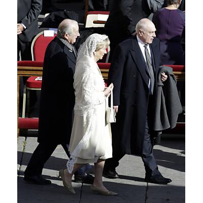 Prominente bei Papst