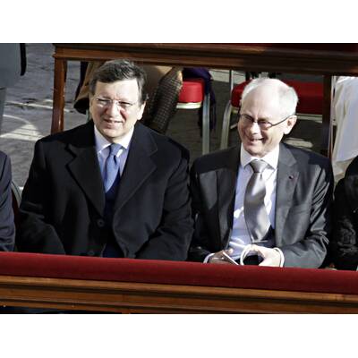 Prominente bei Papst