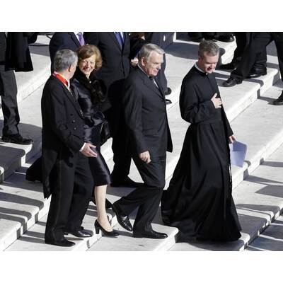 Prominente bei Papst