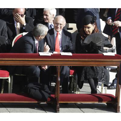 Prominente bei Papst