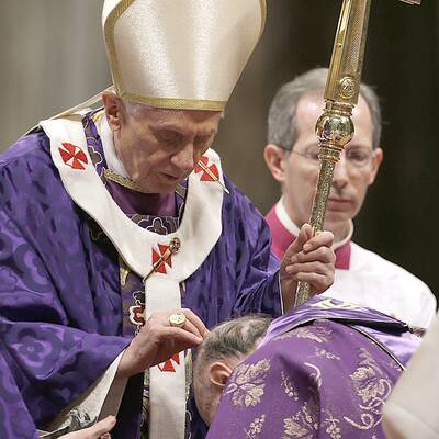 Aschermittwochsliturgie als Abschiedszeremonie