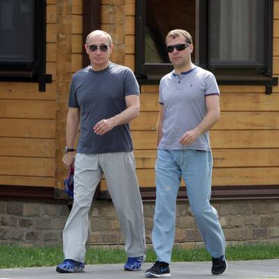 Der Präsident und der Regierungschef demonstrieren Einigikeit