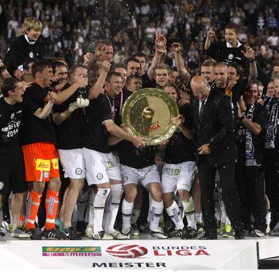 Meister! So feierte Sturm Graz den Titel