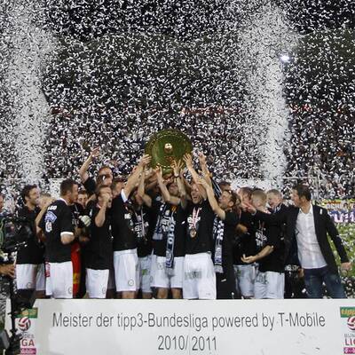 Meister! So feierte Sturm Graz den Titel