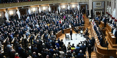 Alexander Van der Bellen erneut als Bundespr&auml;sident angelobt